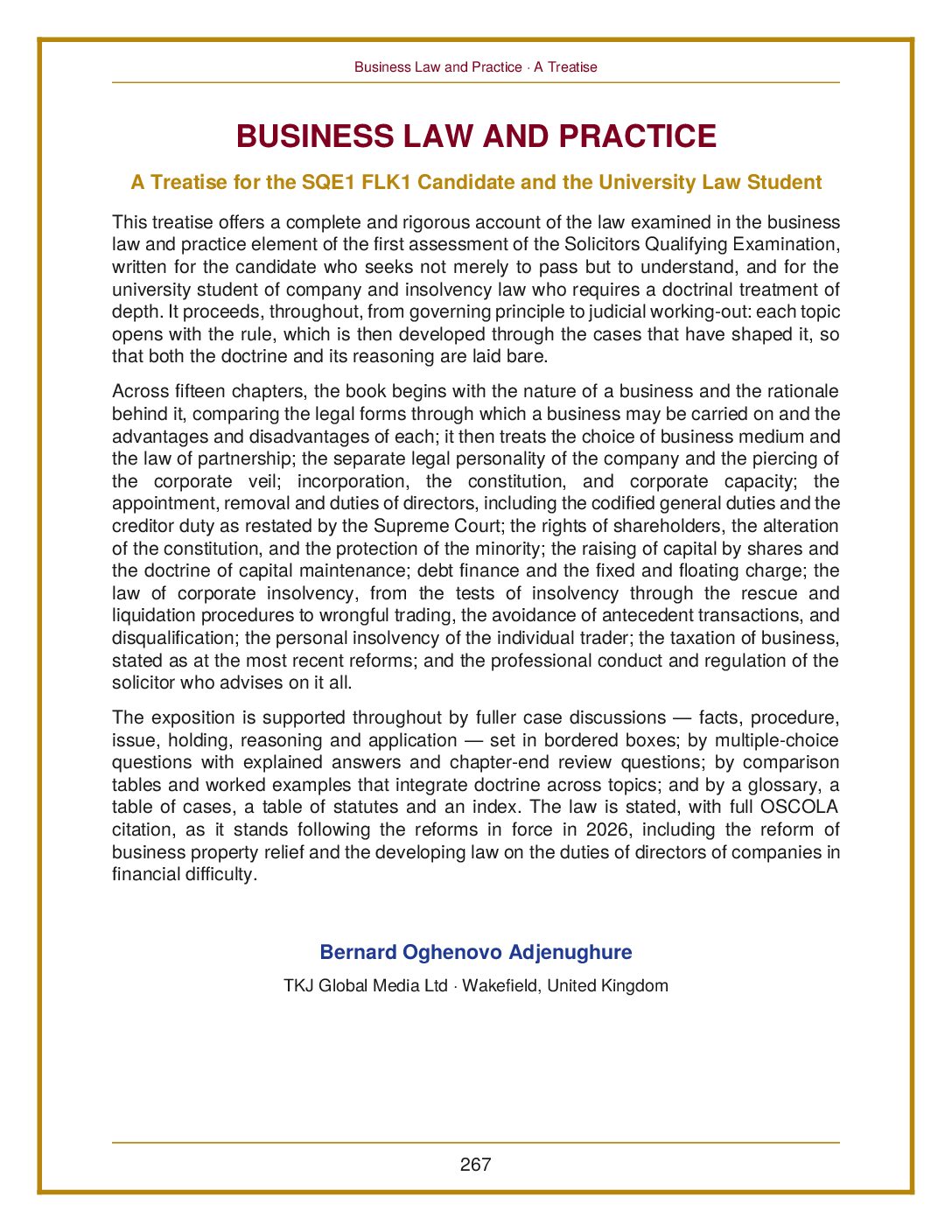 SQE1_FLK1_Business_Law_Treatise 267