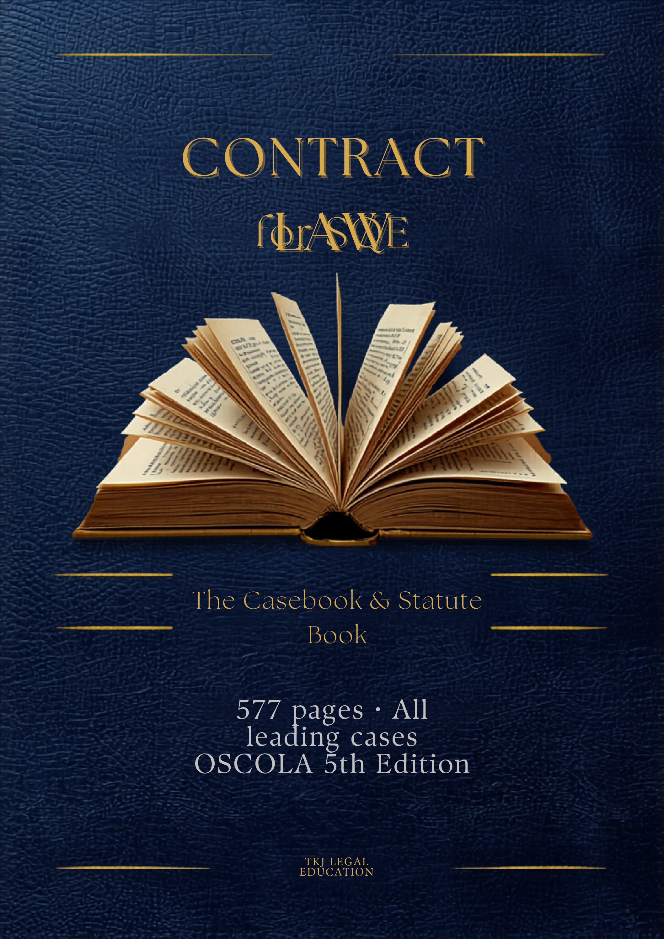 SQE1 FLK1 03 Contract Law — Casebook