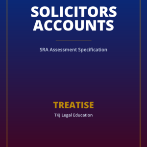 SQE1 FLK2 03 Solicitors Accounts — Treatise